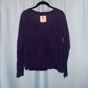 button down cardigan